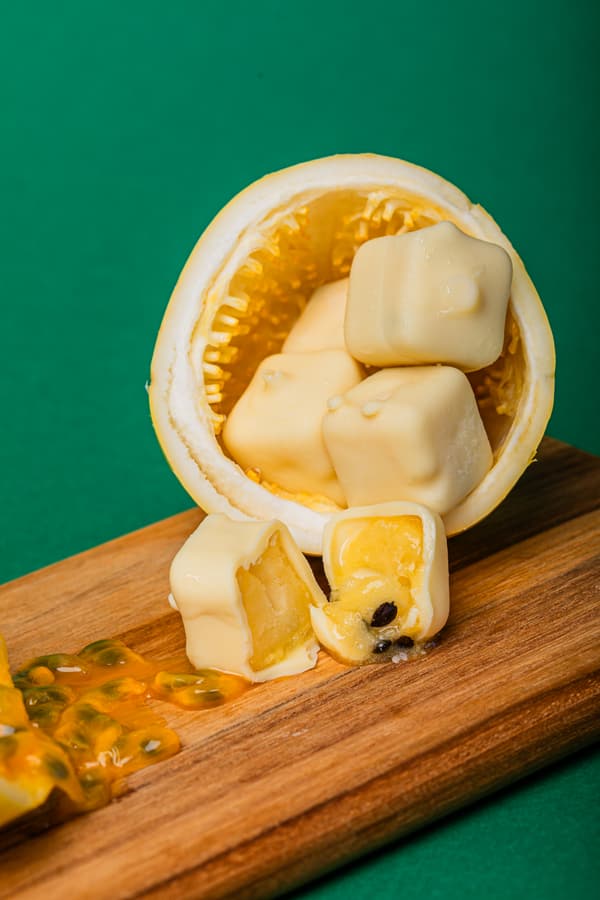 Bombom de maracujá Cubi